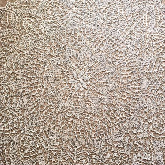 Скатерть вязаная, ручная работа