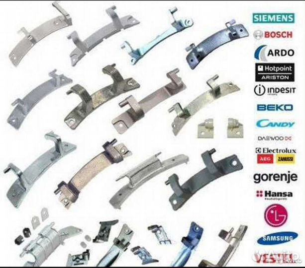 Петля люка дверцы стиральных машин на любую модель