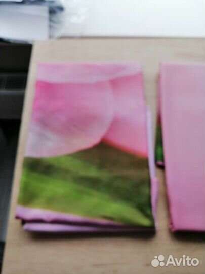 Фотошторы комплект, новые, со шторной лентой