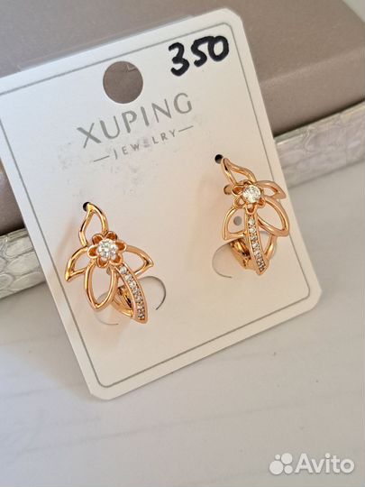 Серьги из медицинского сплава