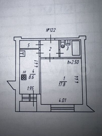 1-к. квартира, 35 м², 8/10 эт.