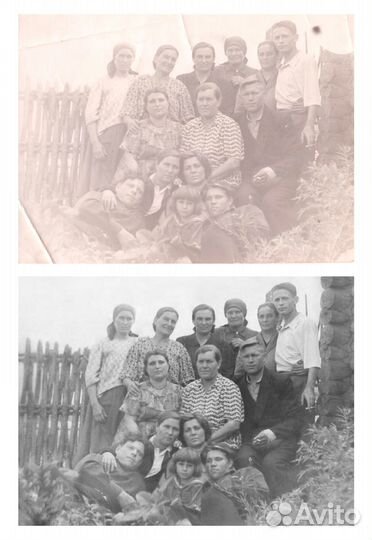 Реставрация (восстановление) старых фотографий