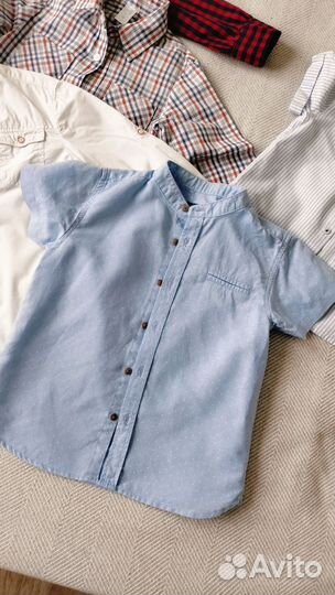 Рубашки для мальчика 110-116