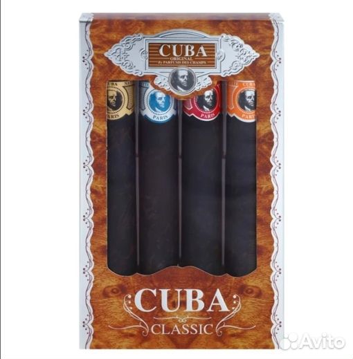 Мужской парфюмерный набор Cuba Classic