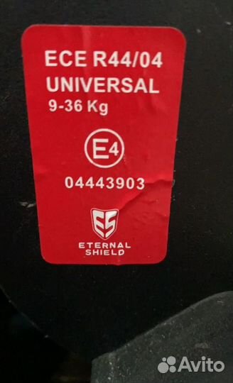 Детское автокресло 9 до 36 кг