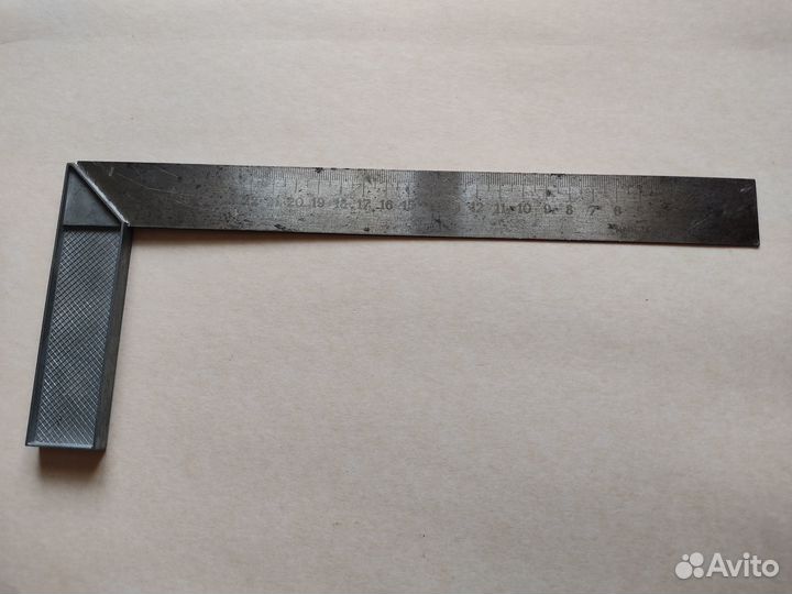 Угольник ГДР слесарный поверочный Восточная Герман