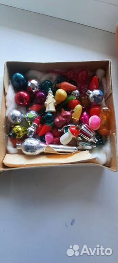 Ёлочные игрушки мини СССР