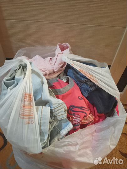 Пакет вещей на девочку 74 80 размер