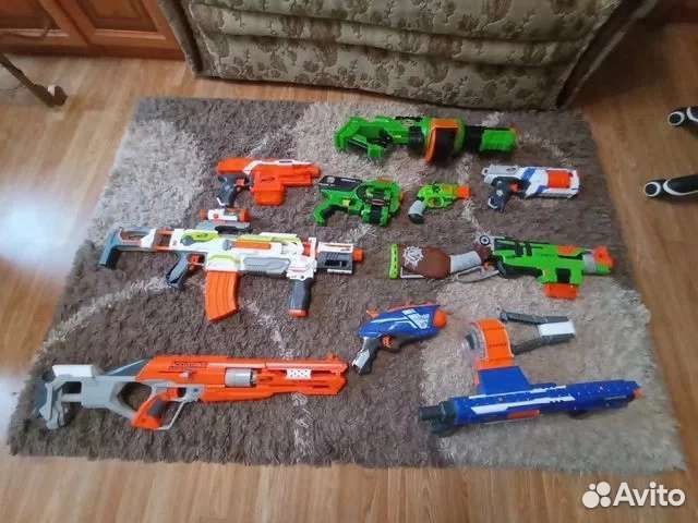 Бластер nerf