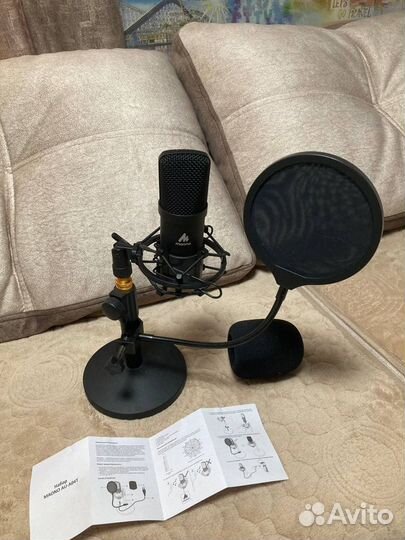 Микрофонный комплект Maono AU-A04T черный