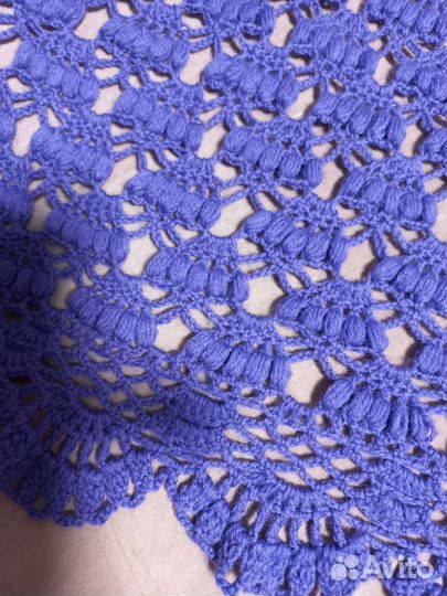 Шаль ручной работы