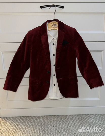 Пиджак с рубашкой для мальчика hm