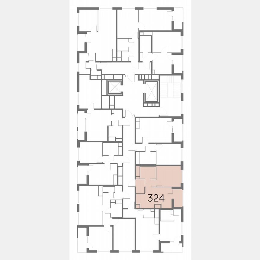1-к. квартира, 33,3 м², 9/10 эт.