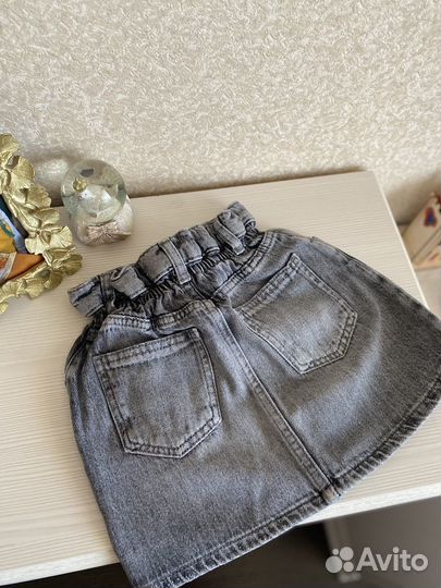 Юбка джинсовая zara