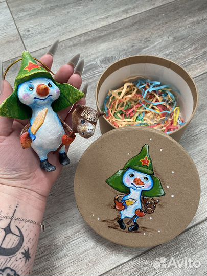 Елочные игрушки ручной работы