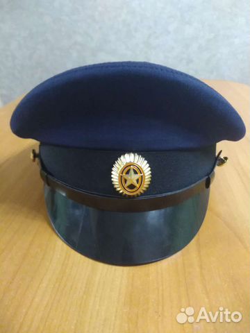Фуражка офисная синяя