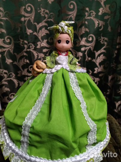 Грелка на чайник Барышня