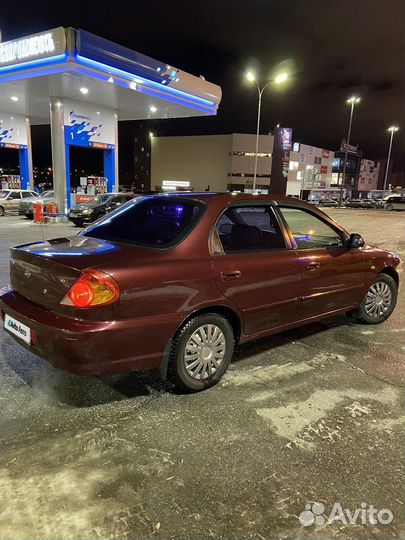 Kia Spectra 1.6 МТ, 2006, 170 000 км