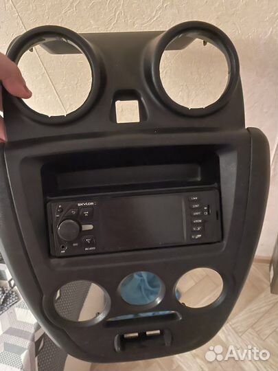 Накладка консоли приборов 1DIN на Лада Гранта 2190