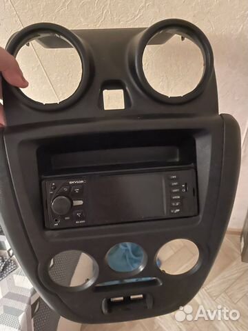 Накладка консоли приборов 1DIN на Лада Гранта 2190