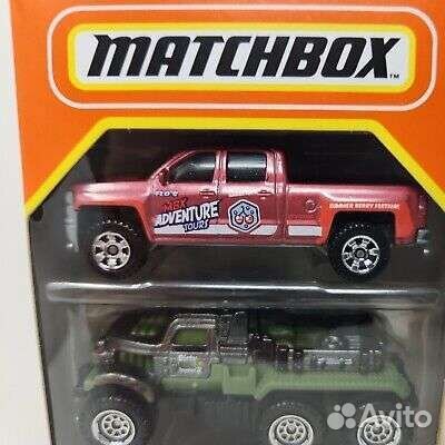 Новый набор машин Matchbox 5 штук MBX Off Road