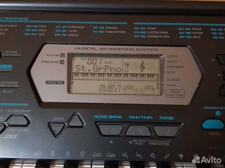 Синтезатор Casio стк 2100