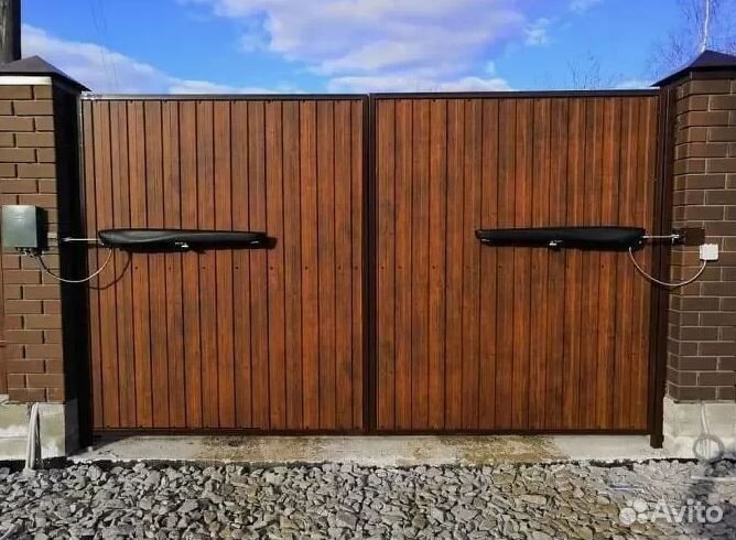 Автоматика для распашных ворот комплект