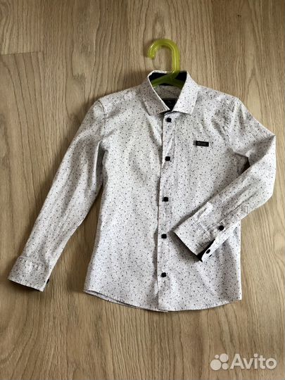 Рубашка школьная для мальчика 116