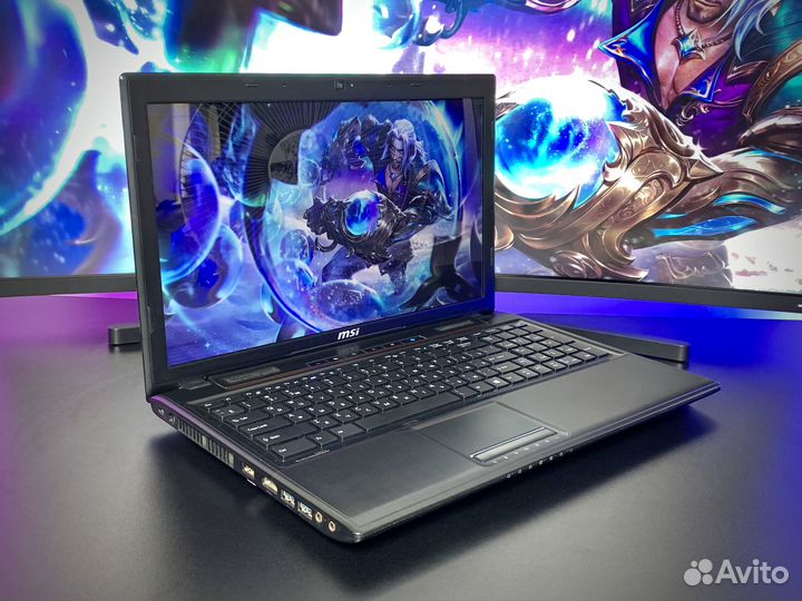 Игровой ноутбук MSI Apache / GTX + Core i5
