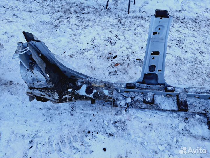 Порог со стойкой левый Renault Logan II 2014