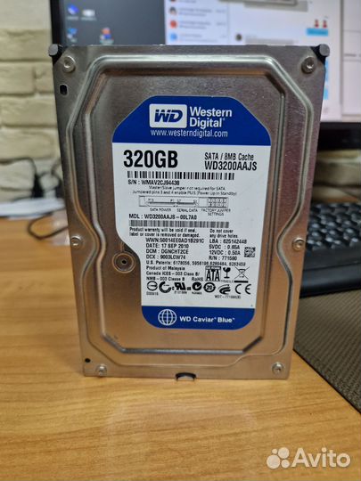 Жёсткий диск WD Blue 320Gb