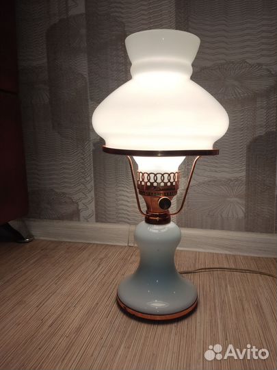 Настольная лампа под керосинку СССР