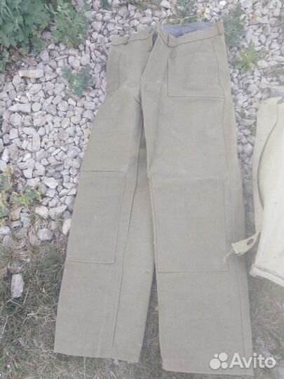 Спец одежда брезентовая СССР