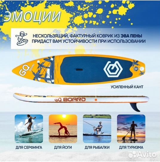 Сапборд для путешествий