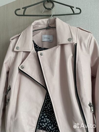 Куртка косуха женская 40-42, бледно розовыйцвет