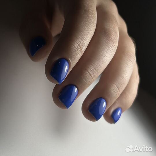 Маникюр с укреплением и покрытием