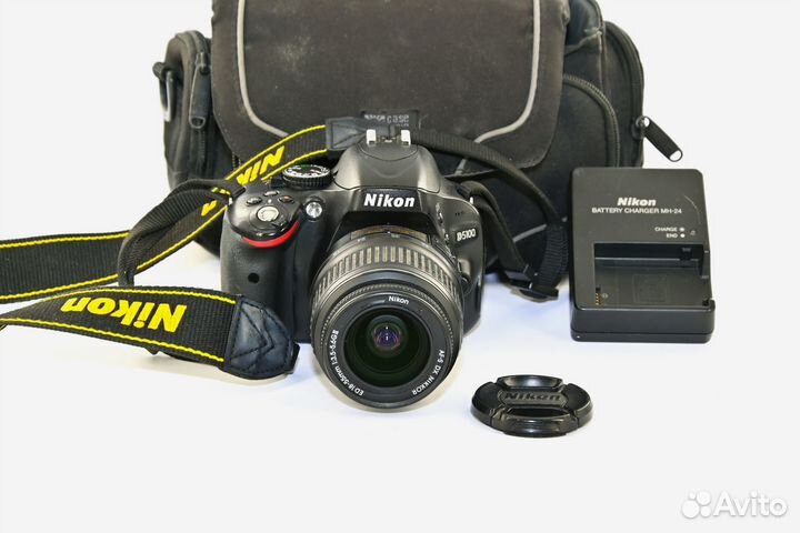 Nikon D5100 16.2MP цифрозеркалка Kit AF-S VR 18-55