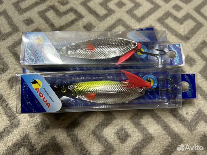 Блесна рыболовная колеблюшаяся Нерка