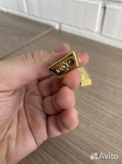 Слиток золота 37 гр - зажигалка