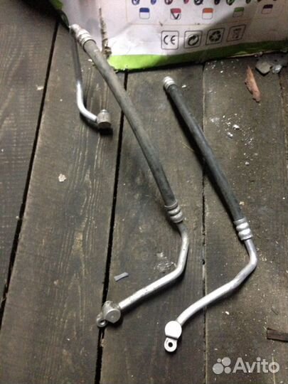 Трубка кондиционера киа Рио Хендай Солярис