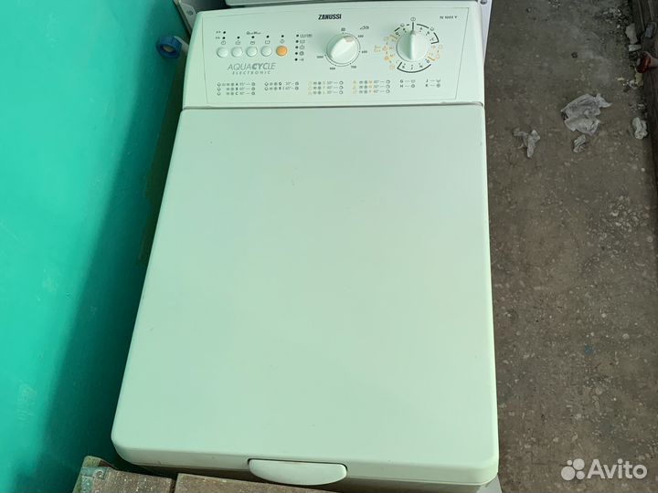 Стиральная машина с вертикальной загрузкой Zanussi