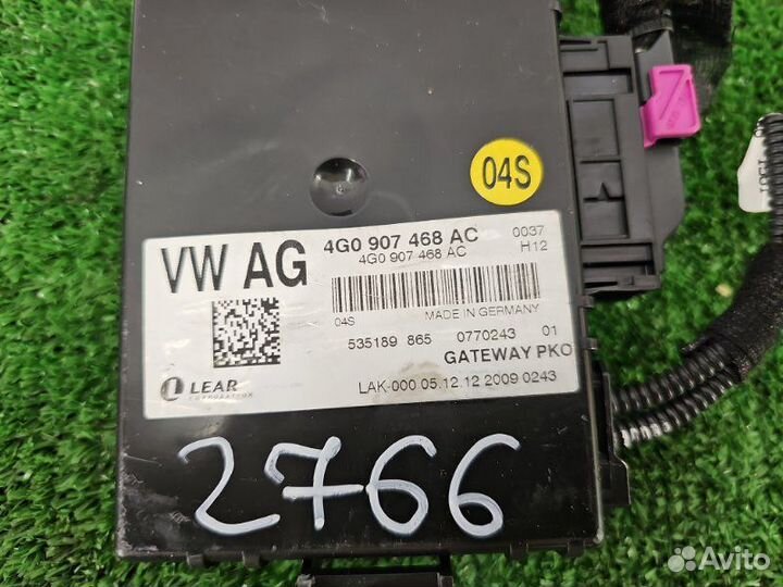 Блок Gateway Audi A6 C7 2.0 cdnb 2013