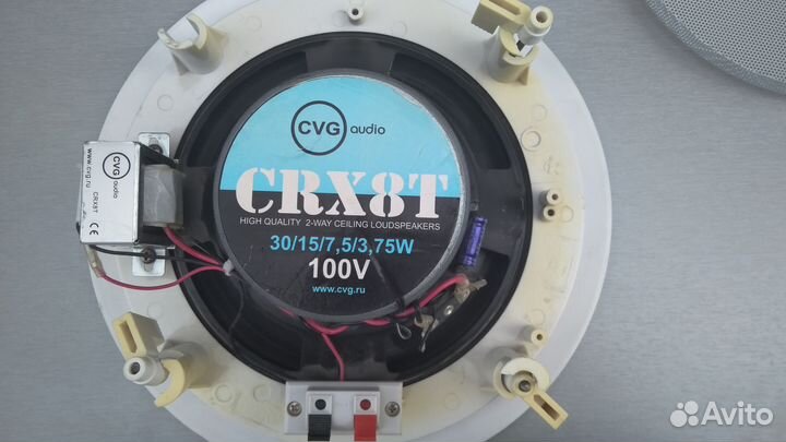 Динамики 30w CVG crx8t 100V