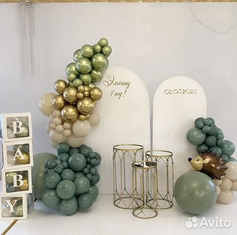 Фотозона.Фотозона из шаров. указана за метр