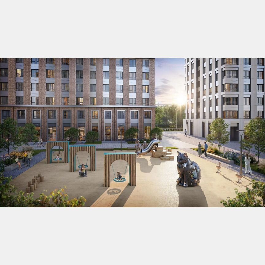 2-к. квартира, 54 м², 22/32 эт.