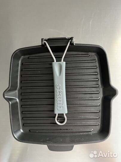 Чугунная сковорода гриль
