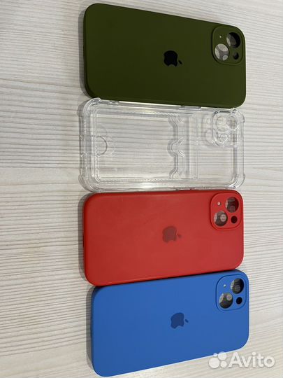 Чехол на айфон 13 с защитой камеры