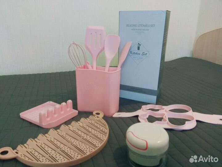 Новый кухонный набор силиконовые лопатки чоппер