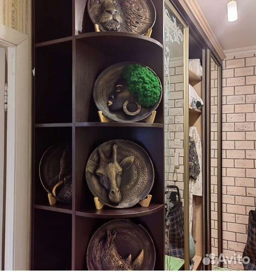 Декоративная тарелка-пано