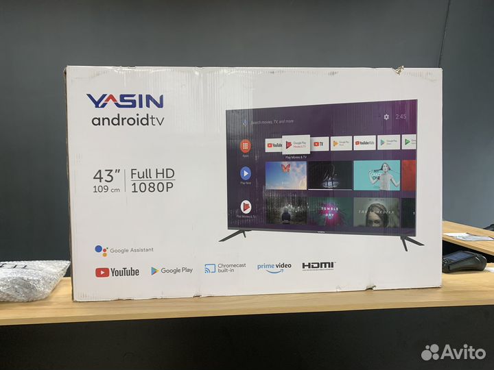 Телевизор Yasin 43